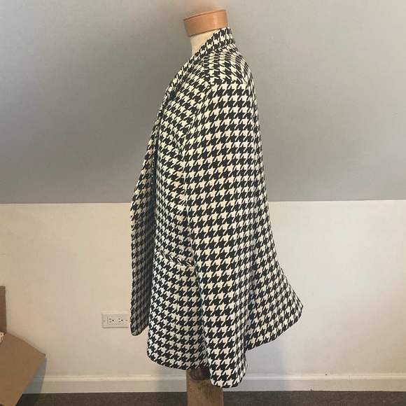 Anine Bing Madeleine Houndstooth Blazer - Picture 9 of 16